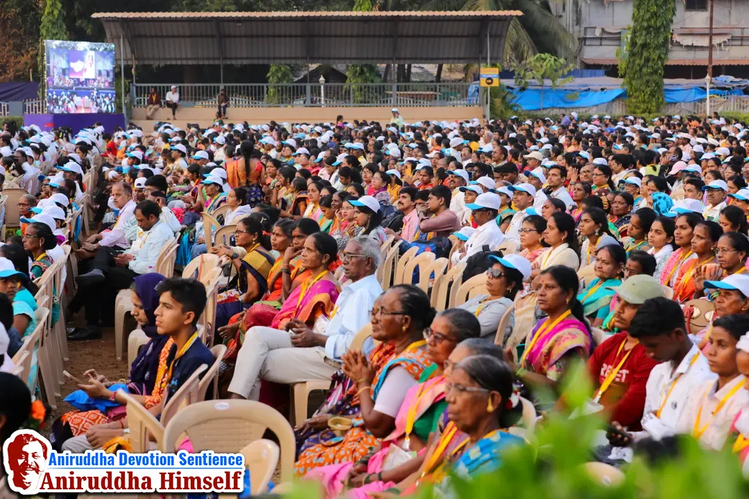 Shraddhavans enjoying the Manasamarthyadata Satsang Event at Ratnagiri in 2014